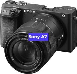 Замена Чистка матрицы на фотоаппарате Sony A7 в Санкт-Петербурге
